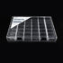 36 Grids Clear Plastic Organizer Box, Craft Storage Container for Beads Organizer, Art DIY, Crafts Jewelry Storage, Fishing Tackles, Rock Collecti...