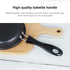 One Egg Frying Pan, Mini Induction Frying Eggs Pan, 4.7" Single Egg Durable Small Pan with Handle Heat Resistant Non Stick Pot, Portable Pan for S...