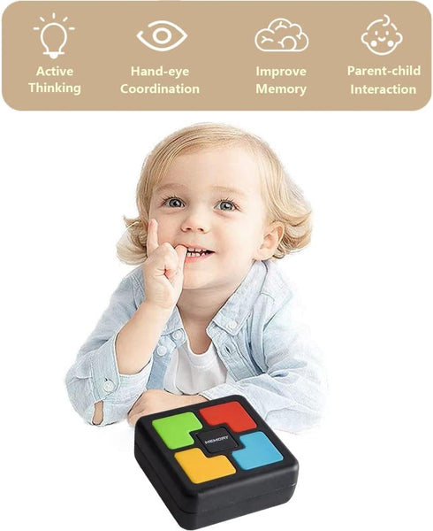Light Up Memory Game Handheld Electronic Toys Color Memorizing Classic Board Games Quiz Game with Lights and Sounds...
