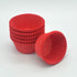 Red Cupcake Liners Greaseproof Paper Standard Baking Cups for Wedding Party and More, 150-Count...