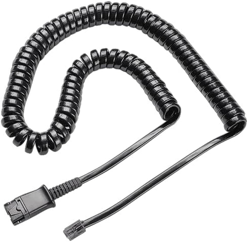 TruVoice U10 Adapter or Plantronics Quick Disconnect (QD) Headset - Compatible with all Cisco 6000, 7800, 8800 and 8900 Series and 7931 7940 7941 ...