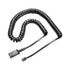 TruVoice U10P-S Adapter for Plantronics and TruVoice Quick Disconnect (QD) Headsets - RJ9 Jack is Compatible With Yealink, Grandstream and Snom De...
