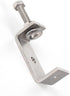 2Pcs 304 Stainless Steel C Clamp 65MM Heavy Duty C Clamp Woodworking Building Tiger Clamp Adjustable Wide Jaw Opening C Clamp...