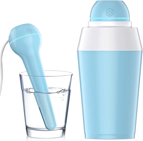 Portable Mini Humidifier USB Cool Mist Ultrasonic Humidifier with Water Bottle Premium Humidifying Unit with Whisper-Quiet Operation Automatic Shu...