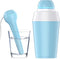 Portable Mini Humidifier USB Cool Mist Ultrasonic Humidifier with Water Bottle Premium Humidifying Unit with Whisper-Quiet Operation Automatic Shu...