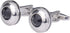 Mens classic cufflinks business wedding shirts gifts (black)...