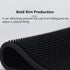 Reusable Bar Mat for Coffee Maker Mats, Countertop Spill Mats, 6" x 12" Black Dish Drying Mat...