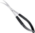 Spring Action Curved Blade 4.5 Inch EZ Snip Squeeze Scissors with Pouch Sleeve for Applique, Embroidery, Fabric, Thread, Knitting, Sewing, Arts & ...