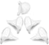 Mini Funnel 5-Pack for Lab Bottles, Sand Art, Perfume, Spice, Powder, Essential Oil, Recreational, Kitchen Food Grade Small Plastic (Clear)...