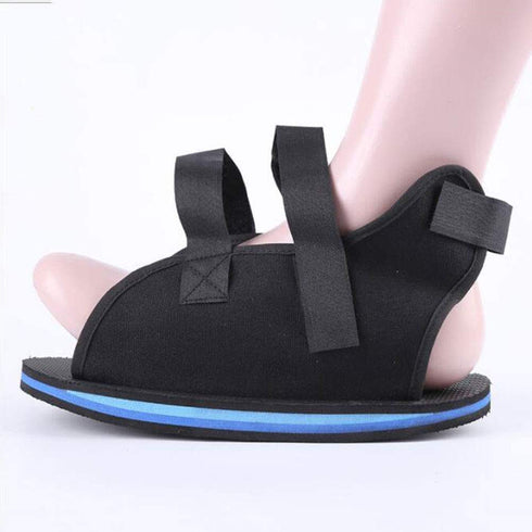 Cast Shoe Foot Fracture Support Open Toe Plaster Cast Boot Post Op Shoe Toe Valgus Surgical Fixed Gypsum Shoe Walking Boot for Foot Injuries Stabl...