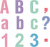 134 Pcs 5 Inch Bulletin Board Letters Colorful Alphabet Letters Numbers and Punctuation Cutouts Letters for Bulletin Board Wall Set for Display Bo...