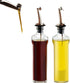 olive oil spouts,Stainless Steel Classic Bottle Pour Tapered Spouts for Pours liquor, vinegar, syrup or oils with Stainless Steel Funnels (2pcs)...