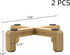 2 Pack Plant Stand Indoor Wood Low Plant Stands Planter Stands for Indoor Plants Flower Plant Pot Holder Small Indoor Plants 7.48"×0.79"×2.32"...