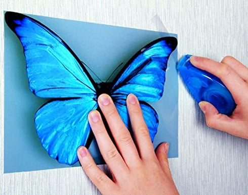One-handed compact tape dispenser HariMouse (White)...
