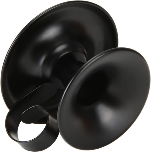 Retro Iron Taper Candle Holder Set of 4, Black Candlestick Holders Candlelight Stand with Handle Simple Ring Candle Stick Holder for Wedding Dinni...