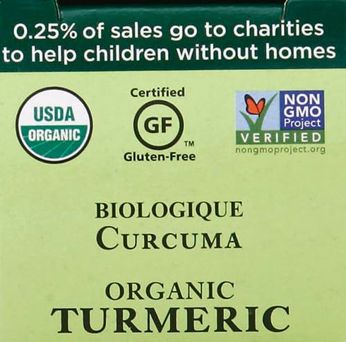 Spicely Organics Turmeric Powder 0.45 Ounce ecoBox Certified Gluten Free...