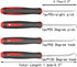 Short Hook Set,Oil Seal Hook, Pull Out The Hook, Oil Seal Screwdriver Pull Out The Hook and Remove.Assembly and Removal of Small Parts,Automobile,...