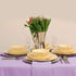 Kadut Square Tablecloth 52 x 52 Inch Lavender Square Table Cloth for Square or Round Table | Heavy Duty | Washable Tablecloth for Parties, Wedding...