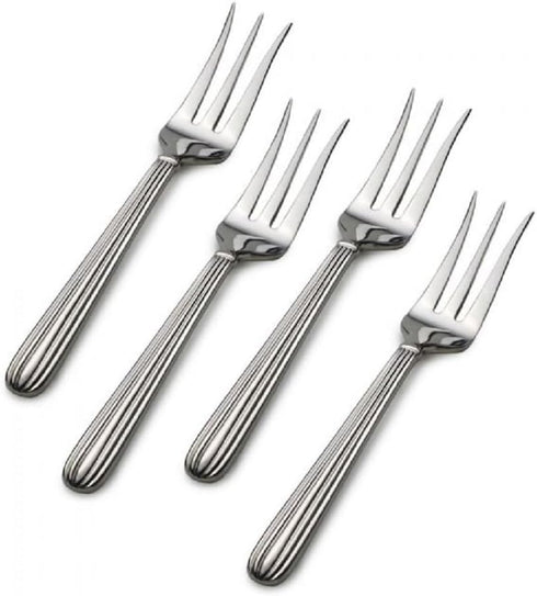 Mikasa 5148180 Italian Countryside Stainless Steel Cocktail Fork, Set of 4...