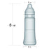 Made in USA aMACEing Zero Leak Baby Bottle with Anti-Colic Vent and Variable Flow, Leak-Proof 10oz (Green)...