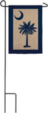 Evergreen Flag South Carolina Palmetto Garden Burlap Flag | Patriotic Garden Flag 12x18 Double Sided | State Garden Flags For Outside...