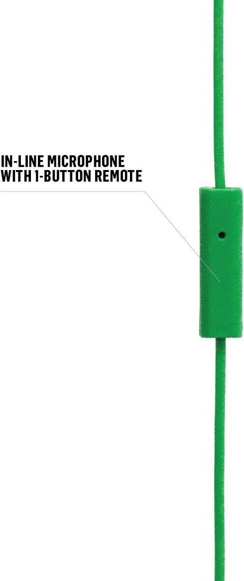 House of Marley Little Bird: Wired Earphones with Microphone, Noise Isolating Design, and Sustainable Materials, Rasta...