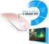 Rechargeable Bluetooth Mouse for MacBook/MacBook air/Pro/iPad, Wireless Mouse for Laptop/Notebook/pc/iPad/Chromebook (Pink)...