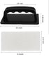 Handled Scrubber Set, Non-Scratch Bathroom Scrubbing Pads, Bathtub Scrubber with Handle, Reusable Cleaning Sponge for Shower Tile, Bathtube, Sink,...