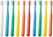 Japanese Toothbrush Oral Care Tuft24 Capless Pack of 10 Soft for Healthy Gums and Strong Brushing Pressure...