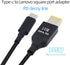 NFHK Type-C USB-C 135W to DC Rectangle 11.0 * 4.5mm Power PD Charge Cable for Thinkpad X1 Legion Y7000P Laptop DC20V 6.25A......