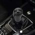 Qiilu Leather Gear Stick Shift Knob Shifter Head Cover for Mazda 3 BK BL/5 CR CW/6 II GH 05-14...