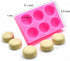 6-Cavity 3D Macaron Hamburger Silicone Mold for Fondant, Cake/Cupcake Decorating, Baking, Gum Paste, Chocolate, Candy, Polymer clay, Mini Soap, Ba...