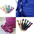 Colorful 16 Yards Ribbon Elastics Glitter Metallic Fold Over Elastic Stretch FOE Elastics Hair Ties Headbands for Baby Girls Hair Bow, 5/8" 15mm, ...