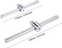 uxcell 1/4" and 3/8" Drive Sliding Wrench Breaker Bar T-Handle Socket Hand Tool 2pcs...