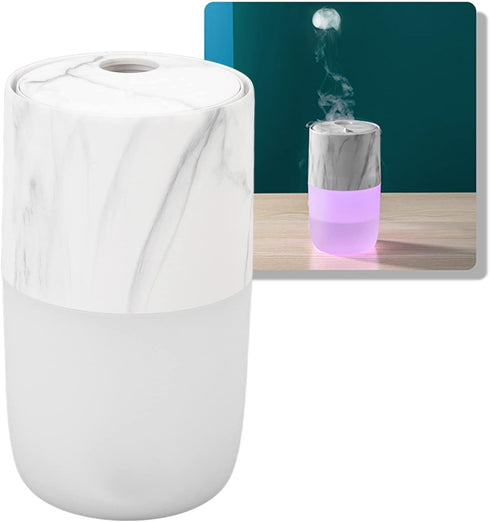 Portable Mist Humidifier, 300ml Capacity Personal Air Humidifier with Timing Function, Jellyfish Shaped Spray Mist, Mobile Using Office Humidifier...