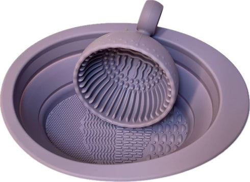 Makeup Brush Cleaning Utensil Kit Thorough Cleaning for Makeup Brush and Makeup Sponge Makeup Brush Cleaner Brush Washing Utensil...