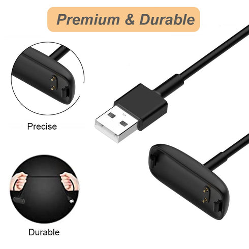Charger for Fitbit Inspire 3, Replacement USB Charging Cable for Fitbit Inspire 3 (3.3ft/1m) (1)...