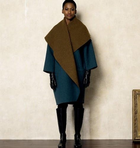 Vogue Patterns V8930 Misses' Jacket Sewing Template, Size ZZ (LRG-XLG-XXL)...