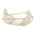 Rabbit Ears Cloth Bow–Stretch Headbands for Baby Toddler Girls Birthday, Party,Shower (Gold)...