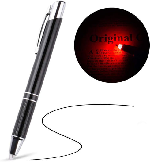 Pen with Light, Light Up Ballpoint Pen, Bright Lighted Pens for Writing in the Dark Led Light Flashlight Nurses Pen with Light Tip 1 Pack Penlight...