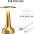 Portable LED Table Lamp with Touch Sensor, 3-Levels Brightness, Rechargeable Battery Up to 48 Hours Usage, Night Light for Kids Nursery, Nightstan...