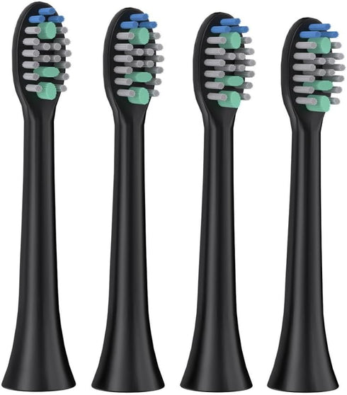 Lovely Land 4 Pack Electric Toothbrush Replacement Heads Refills, Professional Toothbrush Heads Medium Soft Bristles Replacement Toothbrush Heads ...