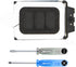 MMOBIEL Loud Speaker Compatible with Samsung Galaxy A12 / M12 - Ringer Buzzer Flex Cable Loudspeaker Replacement - Incl. Screwdrivers...