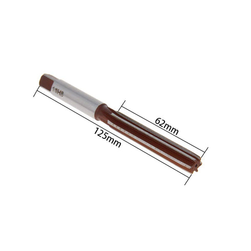 Utoolmart Hand Reamer 11mm Alloy Tool Steel H8 6 Straight Flutes 9Crsi Hand Milling Cutter Tool 1pcs...