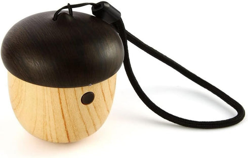 HaoYiShang J2 Bluetooth Speaker,JFA Portable Mini Speaker Cute Wooden Nut Shape Unique Design Outdoor Loudspeaker for Phone Backpack Travel...