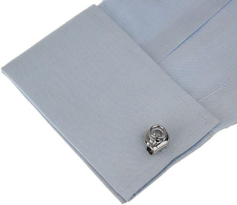Turbocharger Sports Car Auto Racing Race Cufflinks in a Presentation Gift Box & Polishing Cloth...