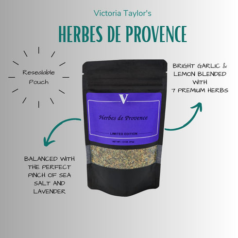 Herbes de Provence- 1.8 Ounce Pouch - 7 Classic, bright and bold spices blended for maximum flavor. Perfect for everyday use as well as French Spe...