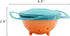 Song Qing Magic Gyro Bowl 360 Degree Rotate Spill-Proof Bowls with Lid Plastic Creative Dishes Practice Feeding Bowls...