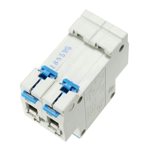 uxcell 2 Poles 3A 230/400V Low-voltage Miniature Circuit Breaker Din Rail Mount DZ47-63 C3...