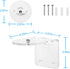 Wall Mount Compatible with TP-Link Tapo C210/ C200 and Kasa Indoor Pan/Tilt Smart Security Camera Bracket/Holder for Home/Apartment...